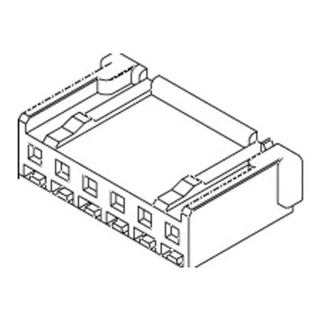 Molex Headers & Wire Housings 2.5 Wtob Conn. Housi 5 Wtob Conn. Housing 511020200